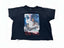 Paly Hollywood Rhinestone Portrait Collage Cropped T-Shirt