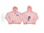Paly Hollywood Alta Cienega Pink Zip-Up Hoodie