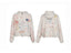 Paly Hollywood All-Over Doodle Graphic Zip-Up Hoodie