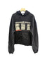 Paly Hollywood Black Madonna Contrast-Sleeve Hoodie