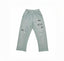 Paly Hollywood Sage Green Distressed Graphic Sweatpants