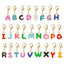 Colorful 26 English Letters