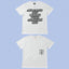 ADWYSD White Stacked Text Logo Tee