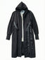 Techwear Longline Hooded Trench Coat