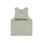 FOG short sleeved FEAR OF GOD double line ESSENTIALS chest letter sleeveless vest base shirt men's T-shirt (4)