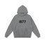 Fog autumn/winter hoodie, sweatpants, long pants with fleece hoodie, versatile letter essentials, loose and trendy ins top (35)