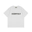 ESSENTIALS Short sleeved T-shirt European and American High Street FOG Double Line Men's and Women's American Trendy Brand Pure Cotton Round Neck Loose Set (1)