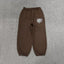 ADWYSD Logo Heavyweight Sweatpants - Brown