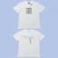 ADWYSD White Back Slogan Text Tee