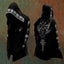 Compass Hooded Black Cardigan