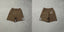 ADWYSD Logo Embroidered Shorts - Brown