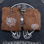 ADWYSD Logo Heavyweight Hoodie and Sweatpants Set - Brown