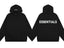 FOG double line heavyweight high street trendy brand hooded sweatshirt with plush loose sweatshirt jacket suitable for men and women, youthful and popular style (20)