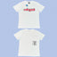 ADWYSD White Red Logo Text Tee