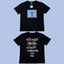 ADWYSD Black Blue Figure Frame Tee