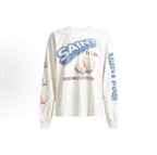 Saint Michael Saint Is Life Graphic Long-Sleeve Shirt