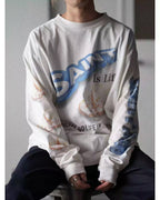 Saint Michael Saint Is Life Graphic Long-Sleeve Shirt
