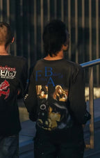 Saint Michael Cowboy Bebop Anime Graphic Long-Sleeve Shirt