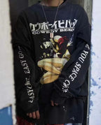 Saint Michael Cowboy Bebop Anime Graphic Long-Sleeve Shirt