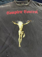 Saint Michael Complete Control Crucifix Graphic Long-Sleeve Shirt