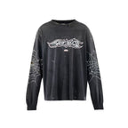 Saint Michael Insanity Danger Zone Web Graphic Long-Sleeve Shirt