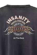 Saint Michael Insanity Danger Zone Web Graphic Long-Sleeve Shirt