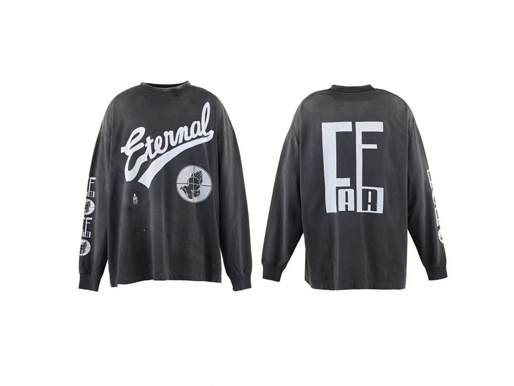 Saint Michael Eternal Graphic Long-Sleeve Shirt