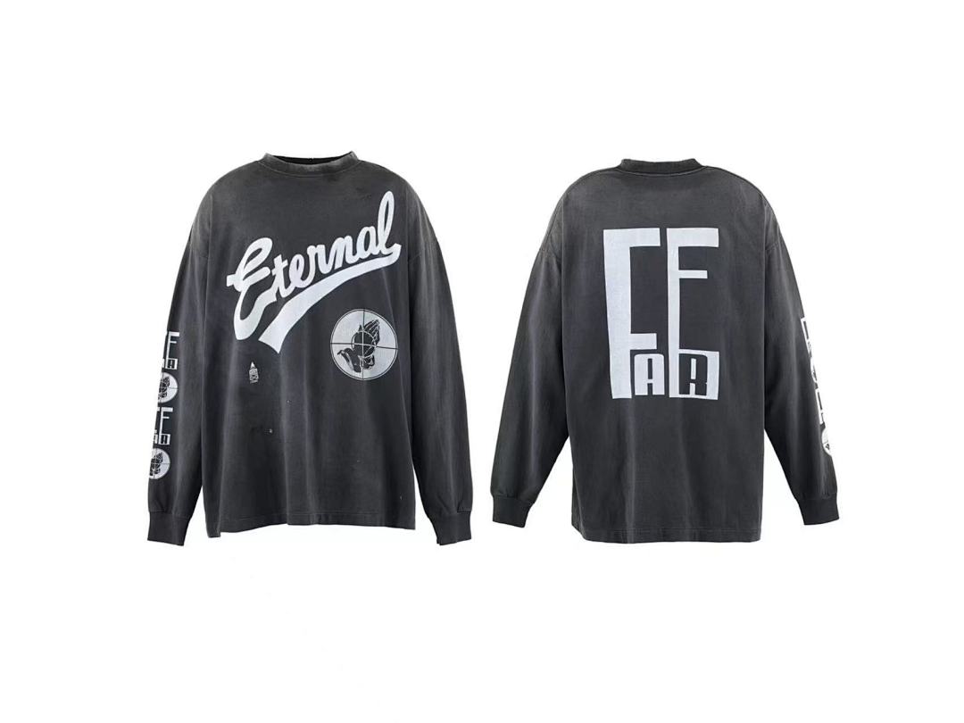Saint Michael Eternal Graphic Long-Sleeve Shirt
