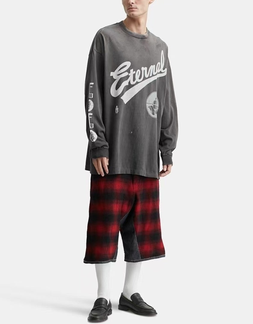 Saint Michael Eternal Graphic Long-Sleeve Shirt