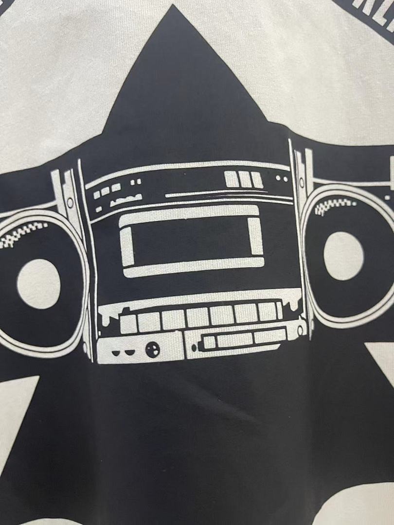 Saint Michael KLF Communications Boombox Graphic Long-Sleeve Shirt