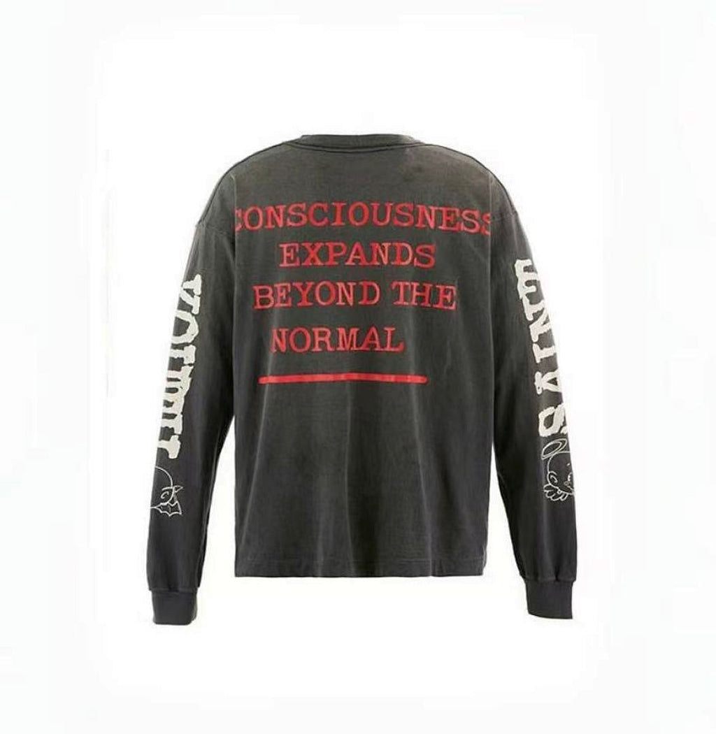 Saint Michael Saint Youth Consciousness Graphic Long-Sleeve Shirt