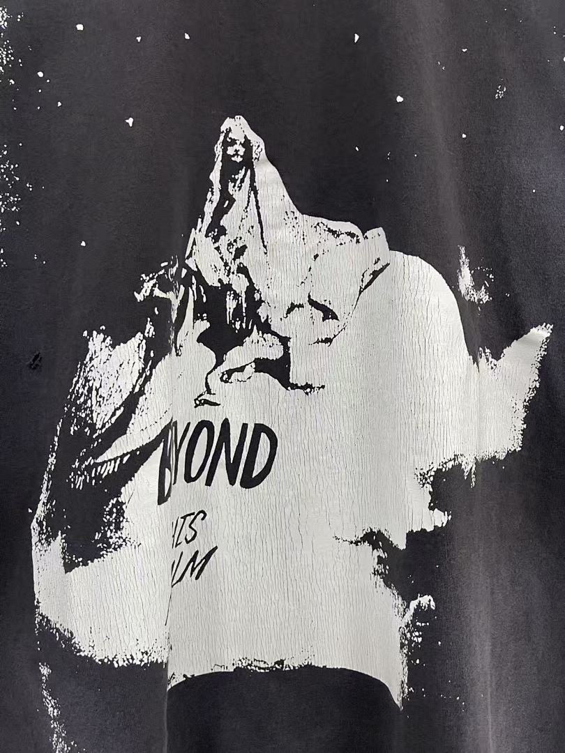 Saint Michael Saint Youth Consciousness Graphic Long-Sleeve Shirt