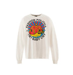 Saint Michael Fashion Politics Cry Baby Cry Graphic Long-Sleeve Shirt