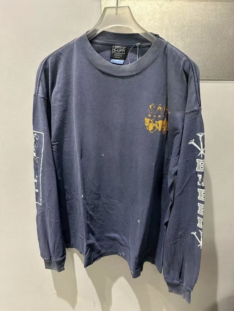 Saint Michael Bleed Saint Babylon Graphic Long-Sleeve Shirt