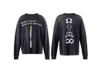 Saint Michael Magic Saint Negative Matter Graphic Long-Sleeve Shirt
