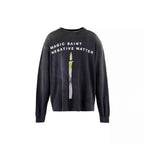 Saint Michael Magic Saint Negative Matter Graphic Long-Sleeve Shirt