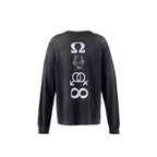 Saint Michael Magic Saint Negative Matter Graphic Long-Sleeve Shirt