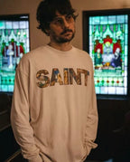 Saint Michael Saint New Boy Rules Graphic Long-Sleeve Shirt