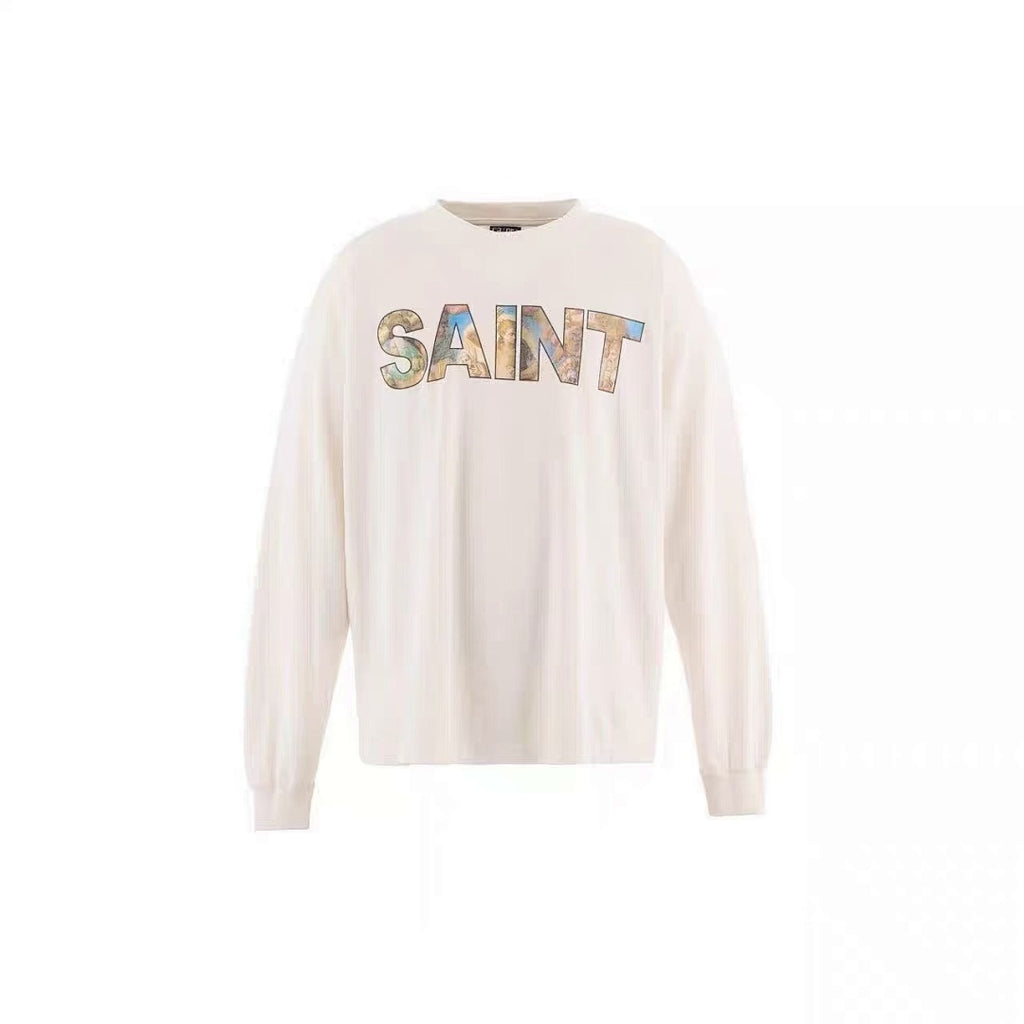 Saint Michael Saint New Boy Rules Graphic Long-Sleeve Shirt