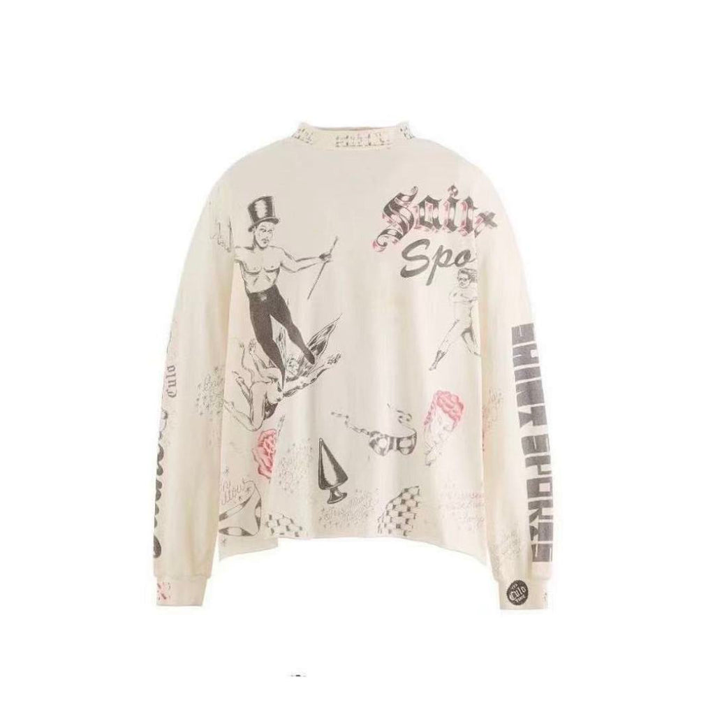 Saint Michael Saint Sport Graphic Long-Sleeve Shirt