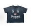 Paly Hollywood Elizabeth Taylor Portrait Graphic Cropped T-Shirt