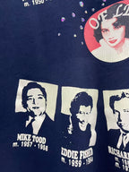 Paly Hollywood Elizabeth Taylor Portrait Graphic Cropped T-Shirt