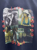 Paly Hollywood Love Sex Death Collage Graphic T-Shirt