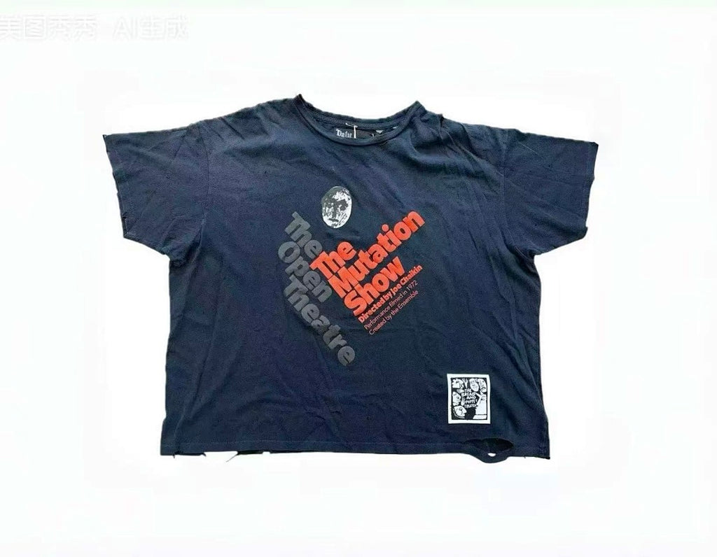 Paly Hollywood The Motion Show Graphic Cropped T-Shirt