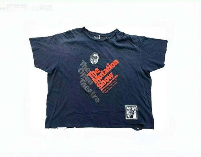 Paly Hollywood The Motion Show Graphic Cropped T-Shirt Hover Image
