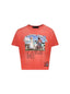 Paly Hollywood The Connection Play With Jazz Coral Graphic T-Shirt