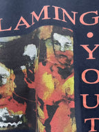Paly Hollywood Blaming Youth Graphic Cropped T-Shirt