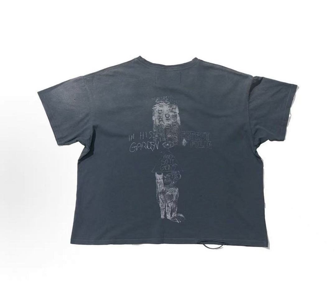 Paly Hollywood Norman Mailer Portrait Collage Cropped T-Shirt