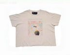Paly Hollywood Anxiety Has Many Faces Graphic Cropped T-Shirt
