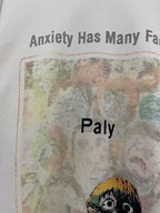 Paly Hollywood Anxiety Has Many Faces Graphic Cropped T-Shirt
